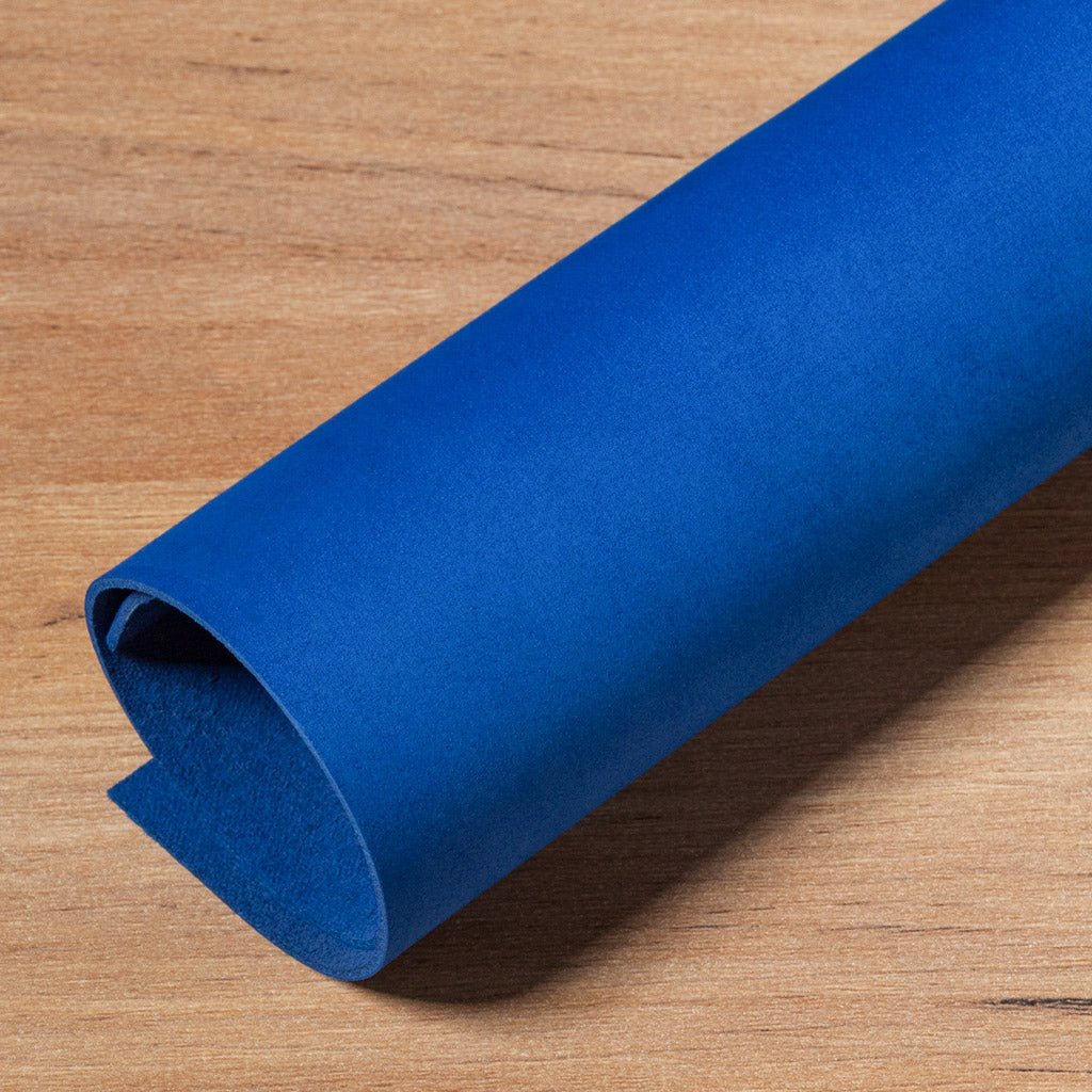 Cobalt Blue Nubuck Leather