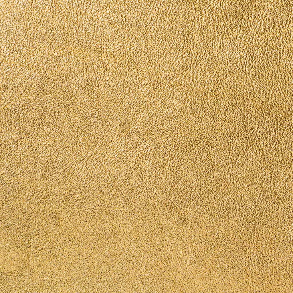 Gold Metallic Leather