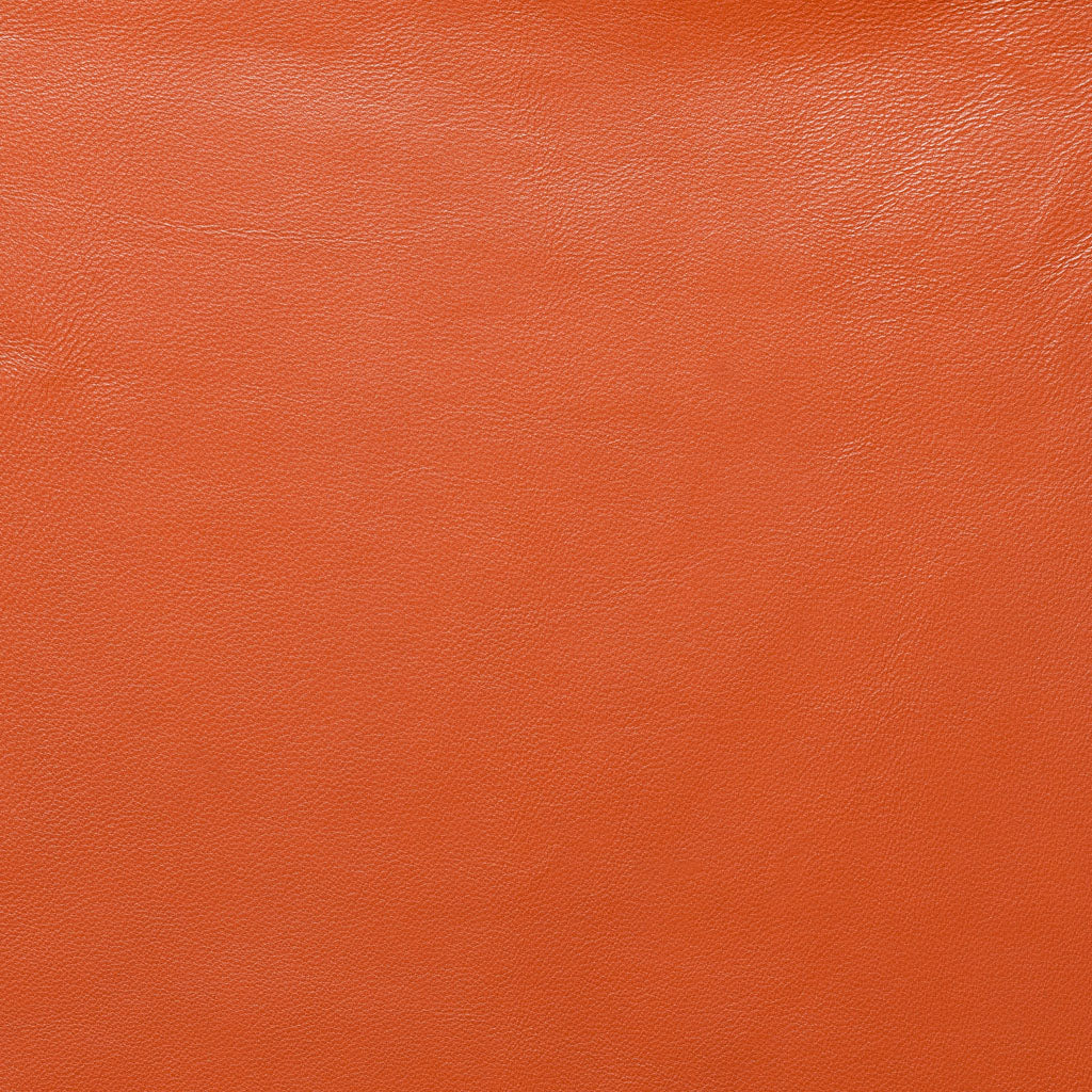 Orange Lamb Nappa Leather