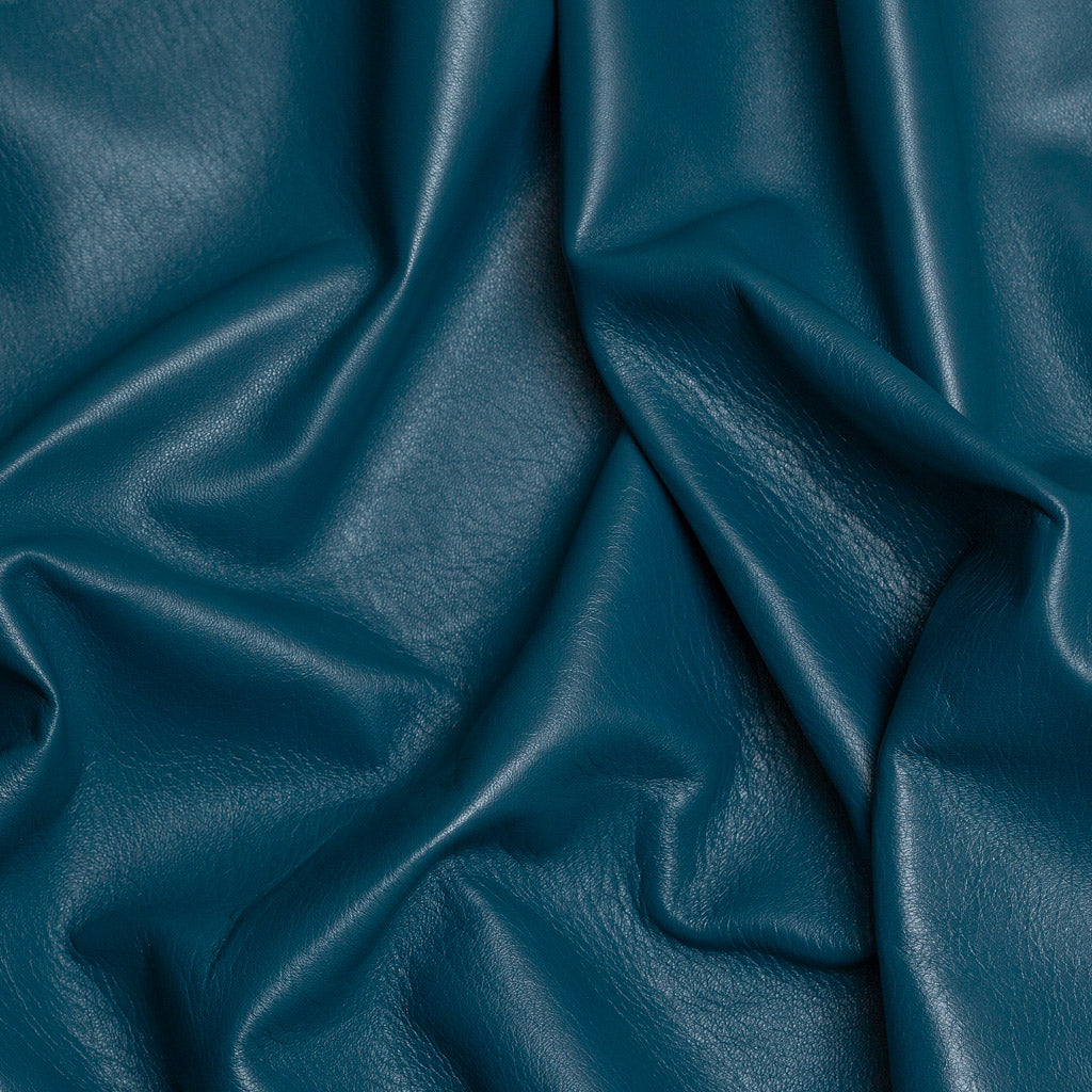 Petrel Blue Lamb Nappa Leather