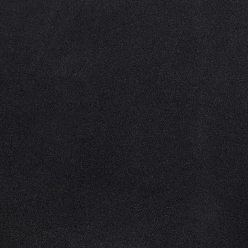 Black Nubuck Leather