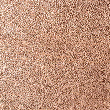 Rose Gold Metallic Leather